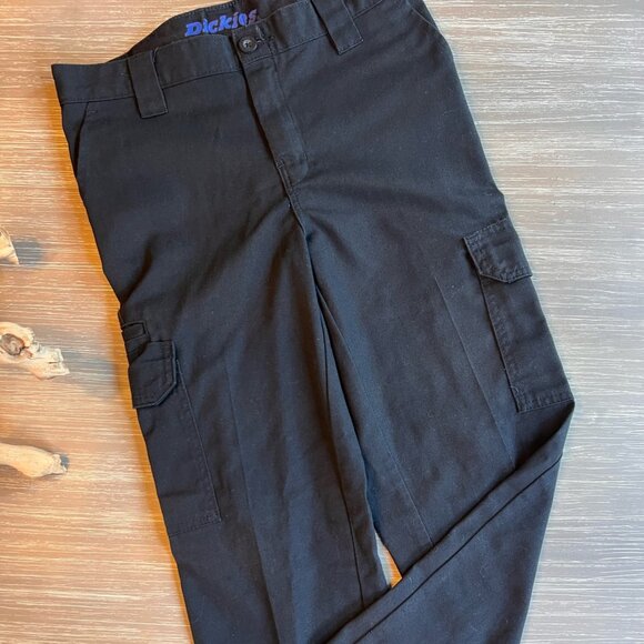 Dickies Other - Kids Dickies Slim Straight Black Cargo Pants Size 10